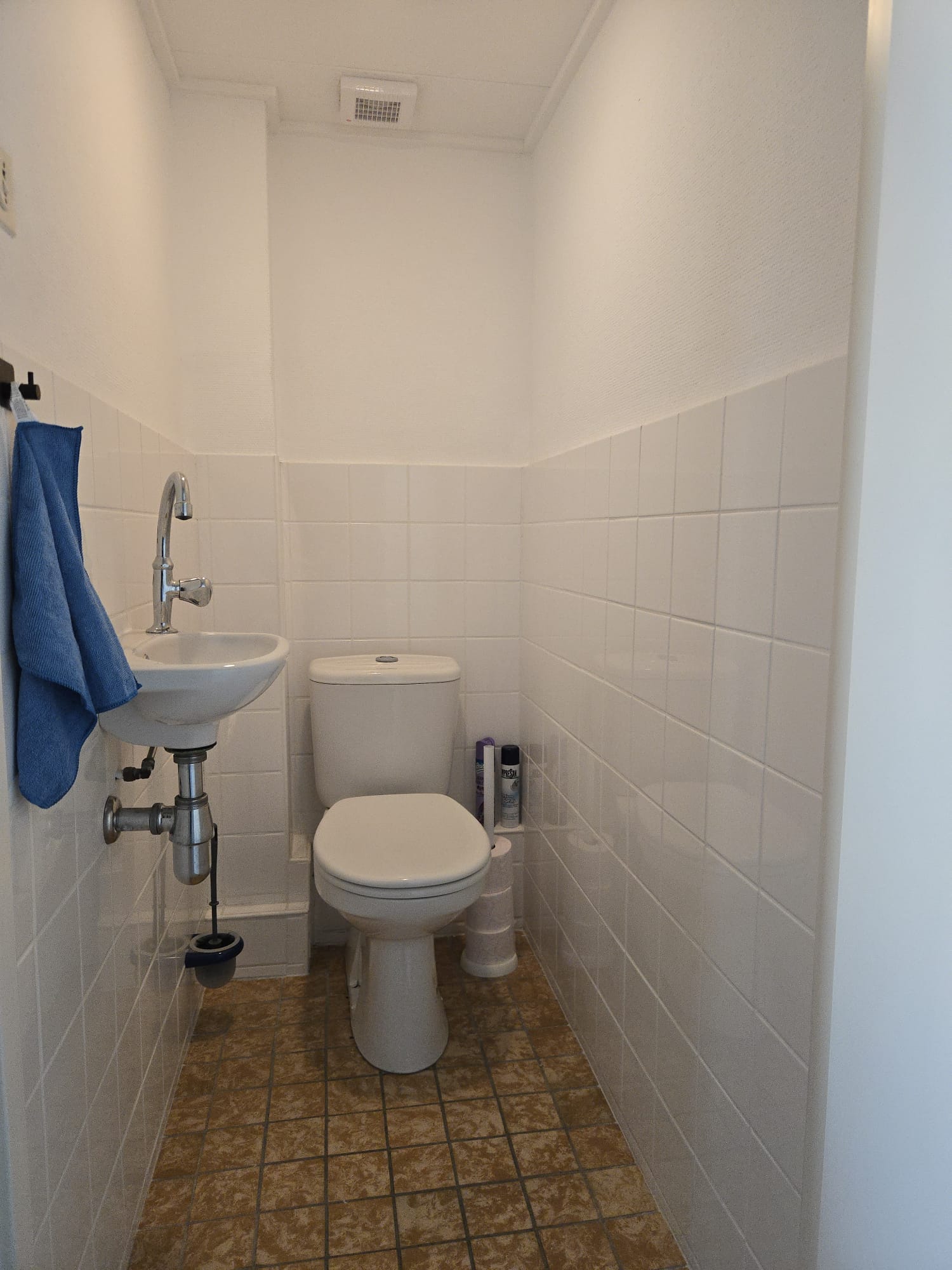 Apart toilet met fonteintje